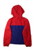 A Red Lightweight Jackets from Moncler in size 10Y for boy. (Back View)