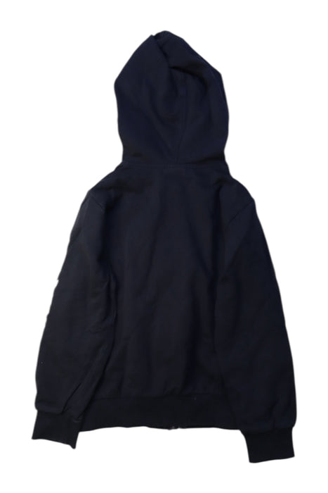 A Black Hooded Sweatshirts from Lego Wear in size 6T for boy. (Back View)