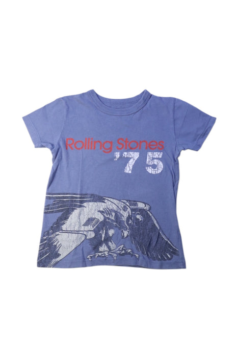 A Blue Short Sleeve T Shirts from Crewcuts in size 4T for boy. (Front View)