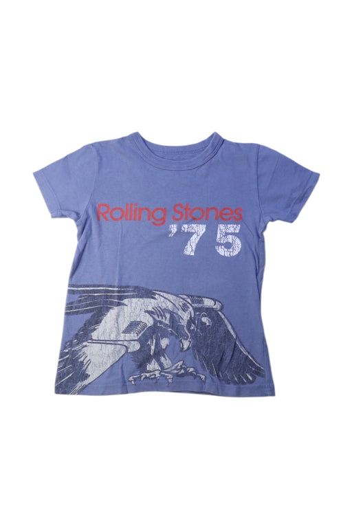 A Blue Short Sleeve T Shirts from Crewcuts in size 4T for boy. (Front View)