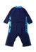 A Blue Wetsuits from Konfidence in size 2T for boy. (Back View)