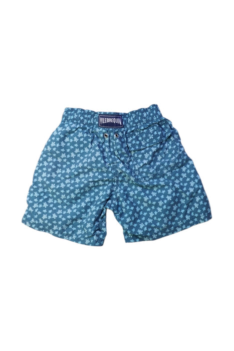 A Blue Swim Shorts from Vilebrequin in size 6T for boy. (Back View)