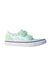 A Green Sneakers from Vans in size 7Y for neutral. (Front View)