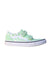 A Green Sneakers from Vans in size 7Y for neutral. (Front View)