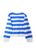 A Blue Cardigans from Petit Bateau in size 5T for girl. (Back View)