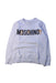 A Grey Crewneck Sweatshirts from Moschino in size 6T for neutral. (Front View)