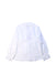 A White Long Sleeve Shirts from Oscar de la Renta in size 4T for girl. (Back View)