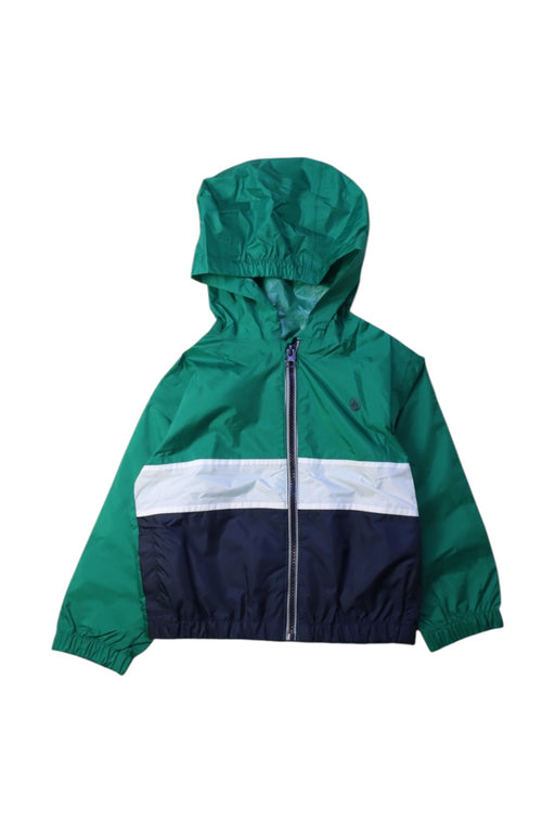 A Multicolour Rain Jackets from Petit Bateau in size 3T for neutral. (Front View)