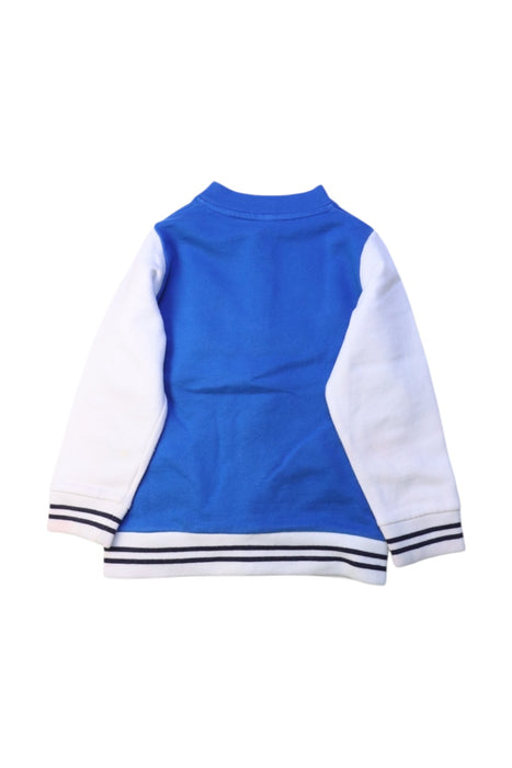 A Blue Lightweight Jackets from Petit Bateau in size 3T for neutral. (Back View)