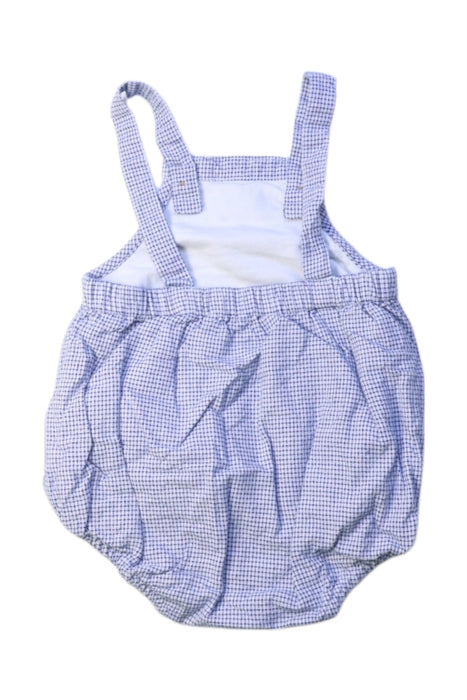 A Blue Sleeveless Rompers from Bout'Chou in size 6-12M for boy. (Back View)