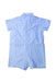 A Blue Short Sleeve Rompers from Ralph Lauren in size 6-12M for boy. (Back View)