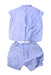 A Blue Shorts Sets from Bonpoint in size 6-12M for boy. (Back View)