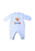 A Blue Long Sleeve Rompers from Ralph Lauren in size 0-3M for boy. (Front View)