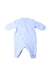 A Blue Long Sleeve Rompers from Ralph Lauren in size 0-3M for boy. (Back View)