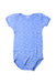 A Blue Short Sleeve Bodysuits from Petit Bateau in size 2T for boy. (Front View)