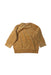 A Brown Buttoned Sweatshirts from Petit Bateau in size 6-12M for boy. (Back View)