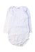 A White Long Sleeve Bodysuits from Petit Bateau in size 12-18M for boy. (Front View)