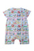 A Multicolour Short Sleeve Rompers from Moncler in size 6-12M for boy. (Back View)