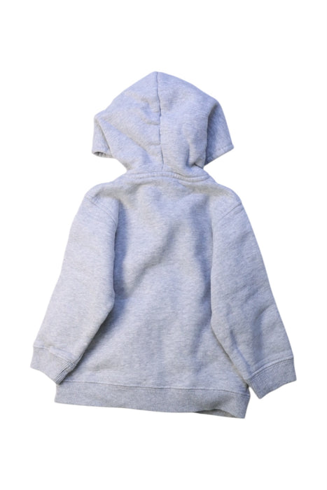 A Grey Zippered Sweatshirts from Bonpoint in size 12-18M for boy. (Back View)