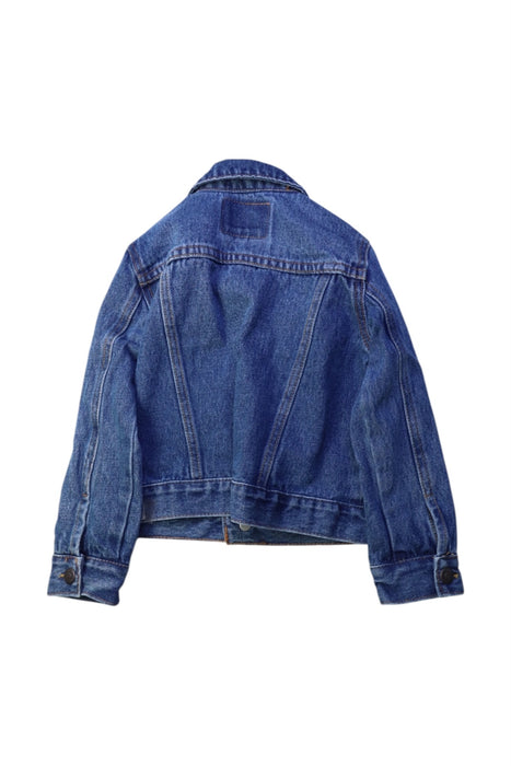 A Blue Lightweight Jackets from Levi's in size 3T for boy. (Back View)
