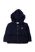 A Navy Hooded Sweatshirts from Emporio Armani in size 3-6M for boy. (Front View)