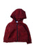 A Red Zippered Sweatshirts from Emporio Armani in size 3-6M for boy. (Front View)