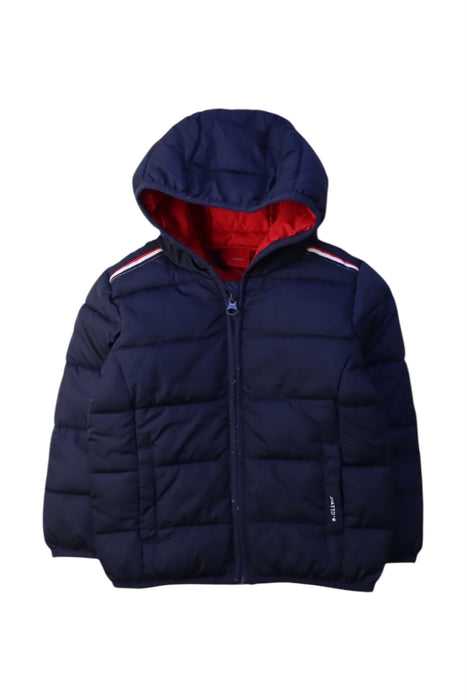 A Navy Puffer/Quilted Jackets from s.Oliver in size 18-24M for boy. (Front View)