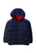 A Navy Puffer/Quilted Jackets from s.Oliver in size 18-24M for boy. (Front View)