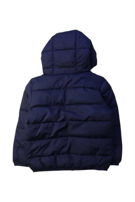 A Navy Puffer/Quilted Jackets from s.Oliver in size 18-24M for boy. (Back View)