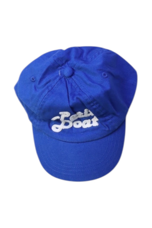 A Blue Caps from Petit Bateau in size 3-6M for boy. (Front View)