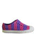A Pink Slip Ons from Native Shoes in size 4T for girl. (Front View)