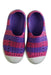 A Pink Slip Ons from Native Shoes in size 4T for girl. (Back View)