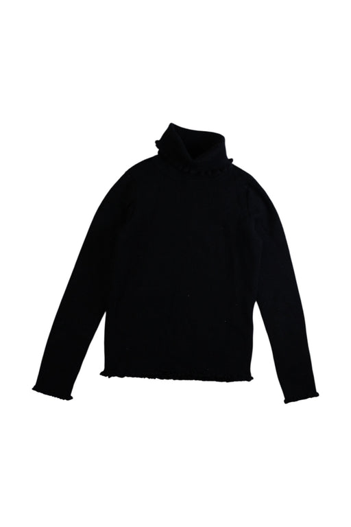 A Black Long Sleeve Tops from Nicholas & Bears in size 8Y for girl. (Front View)