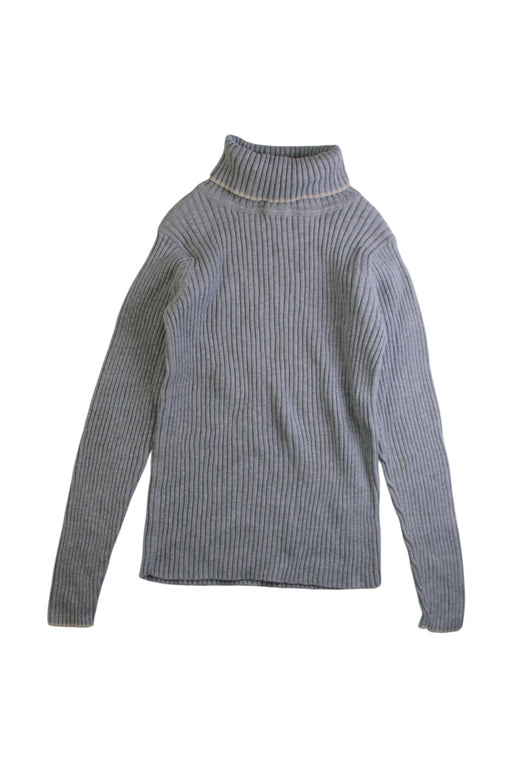 A Grey Long Sleeve Tops from Jacadi in size 8Y for girl. (Front View)