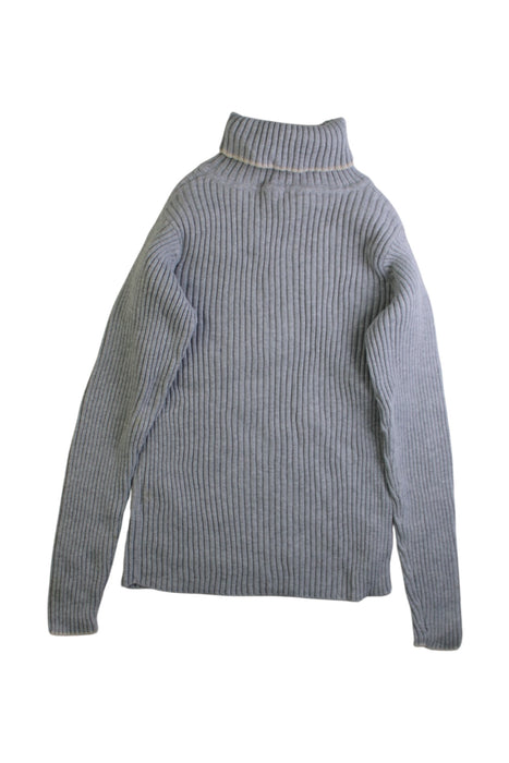 A Grey Long Sleeve Tops from Jacadi in size 8Y for girl. (Back View)