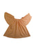A Peach Sleeveless Tops from Ketiketa in size 8Y for girl. (Front View)