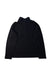A Black Zippered Sweatshirts from The North Face in size 14Y for boy. (Back View)