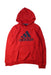 A Red Hooded Sweatshirts from Adidas in size 12Y for neutral. (Front View)