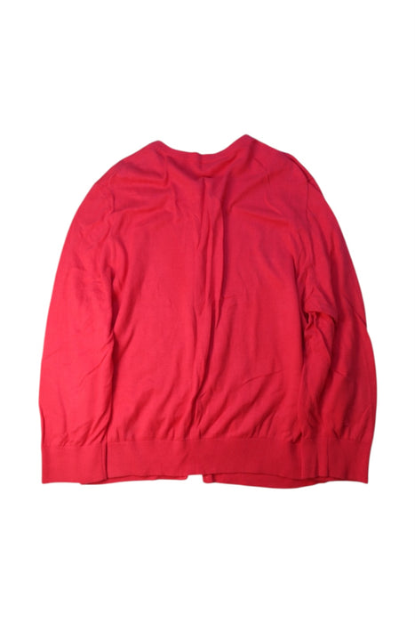 A Red Cardigans from J.Crew in size 14Y for girl. (Back View)