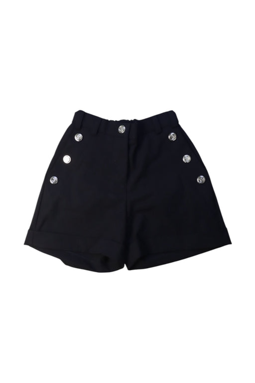 A Black Shorts from Balmain in size 8Y for girl. (Front View)