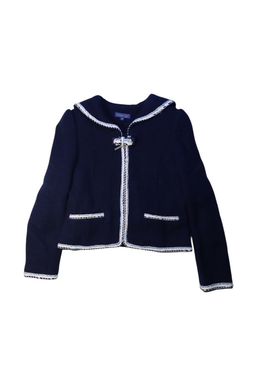 A Navy Blazers from Nicholas & Bears in size 10Y for girl. (Front View)