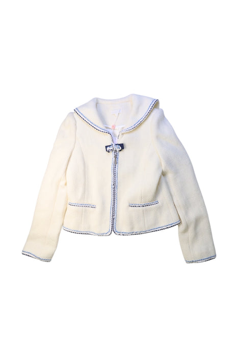 A Ivory Blazers from Nicholas & Bears in size 12Y for girl. (Front View)
