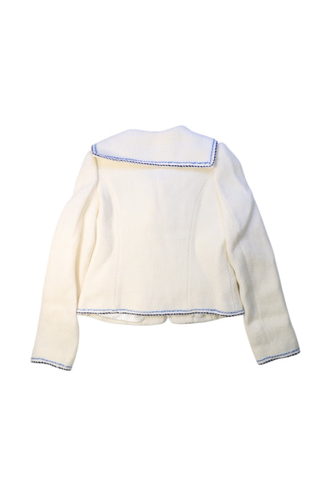 A Ivory Blazers from Nicholas & Bears in size 12Y for girl. (Back View)