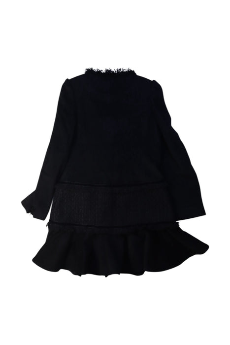 A Black Coats from Nicholas & Bears in size 8Y for girl. (Back View)