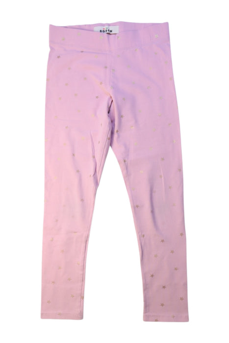 A Pink Leggings from Boden in size 8Y for girl. (Front View)