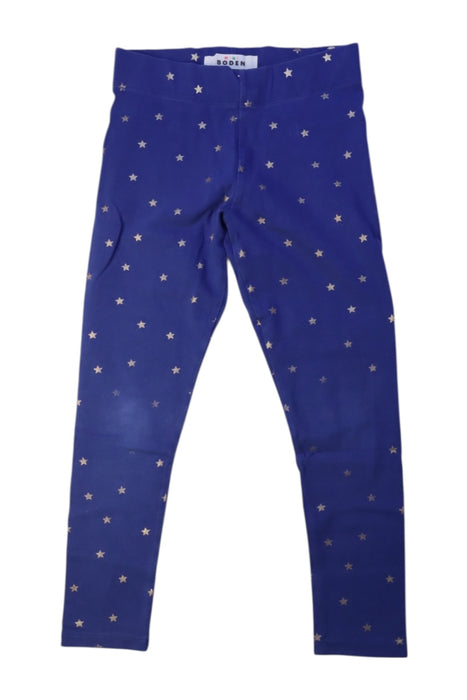 A Blue Leggings from Boden in size 8Y for girl. (Front View)