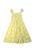 A Yellow Sleeveless Dresses from Boden in size 8Y for girl. (Front View)