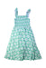 A Green Sleeveless Dresses from Boden in size 8Y for girl. (Front View)
