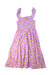 A Pink Sleeveless Dresses from Boden in size 8Y for girl. (Back View)
