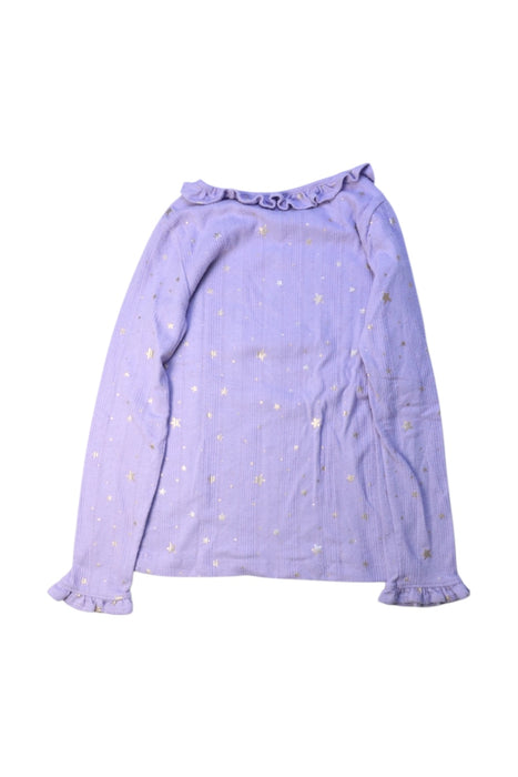 A Purple Long Sleeve Tops from Boden in size 8Y for girl. (Back View)